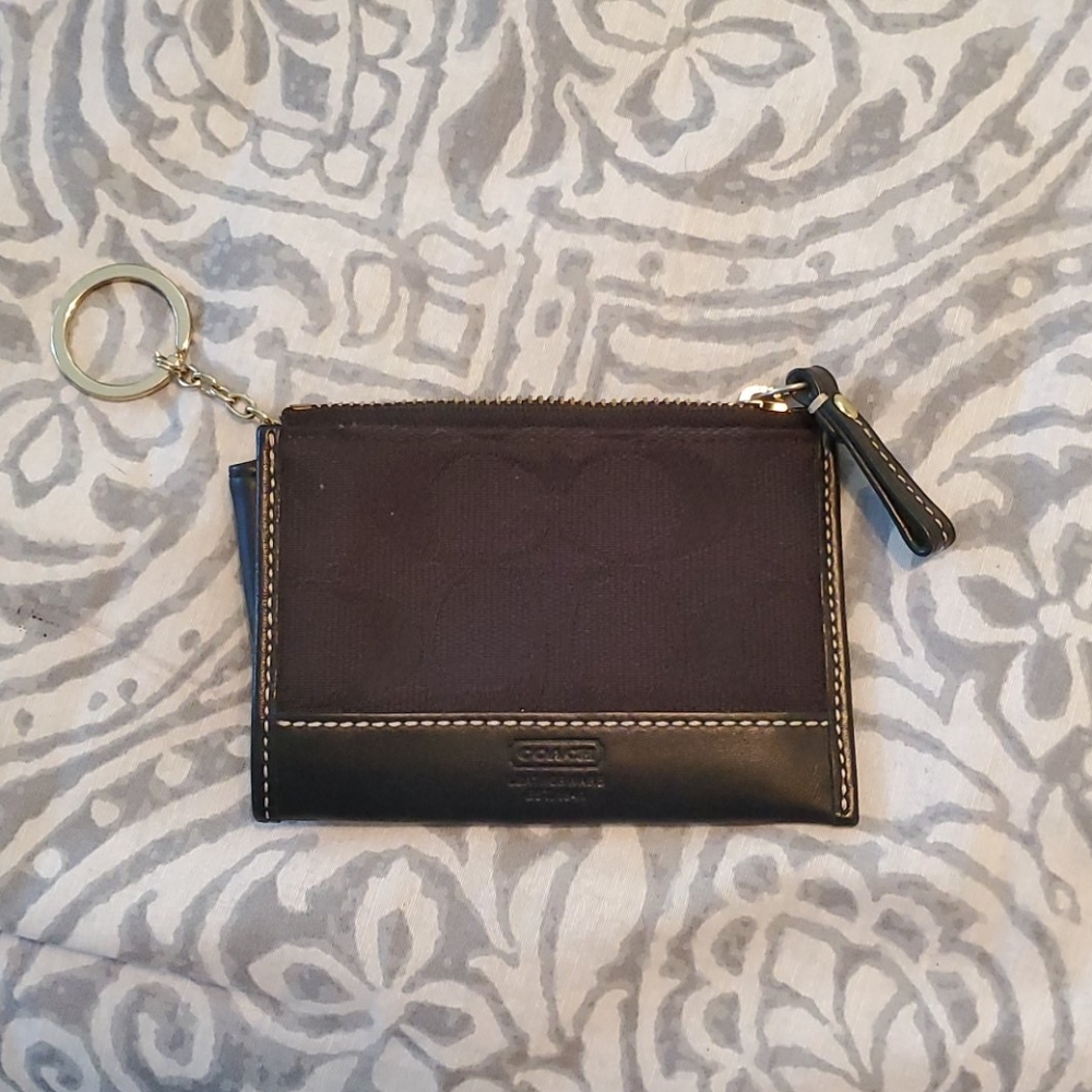 Coach coin wallet